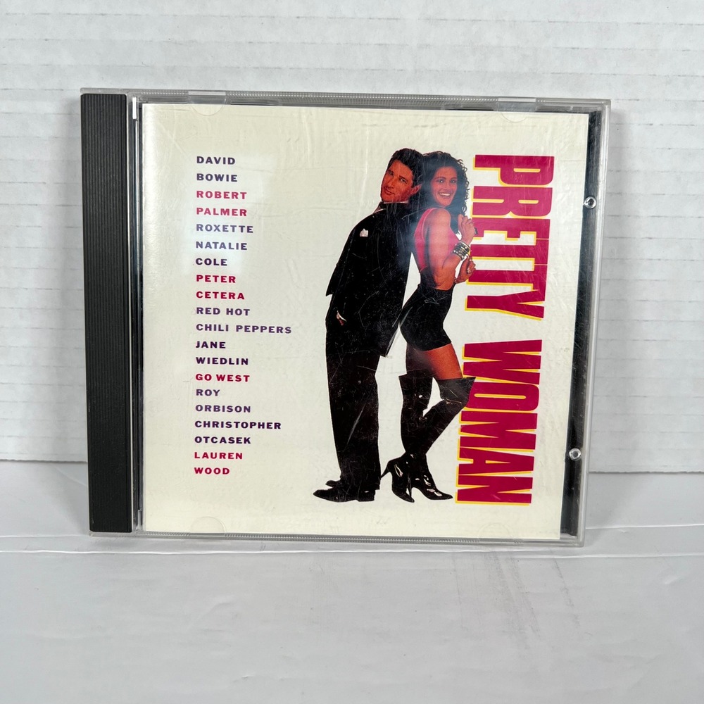 Pretty Woman Soundtrack CD 1990 EMI David Bowie Roxette Natalie Cole CDP-593492